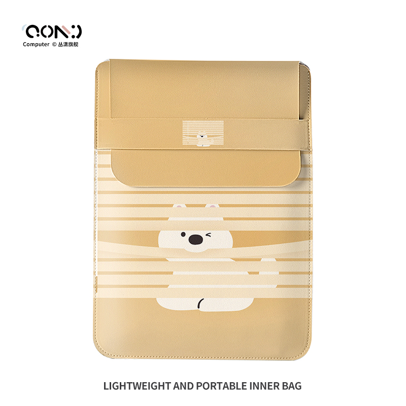 原创插画笔记本内胆包不伤机