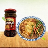 川小二重庆麻辣小面调料正宗拌面佐料米线面条油泼辣子油辣椒275g