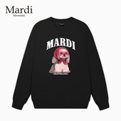 专柜授权Mardi 印花套头圆领女卫衣 新款 Mountain韩国正品 2026春季