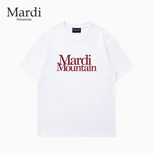 Mardi Mountain韩国正品授权2026春夏款宽松纯棉短袖女t恤
