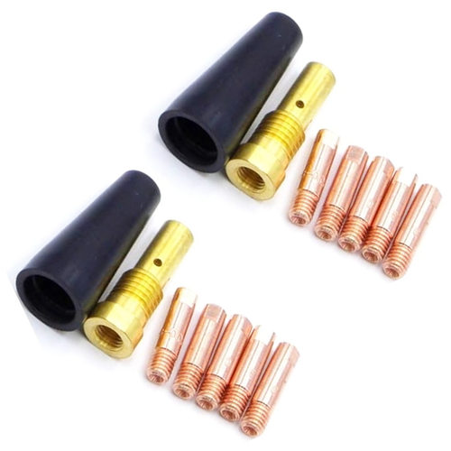 跨境气保焊枪MIG配件FC90保护嘴K3493-1保护咀连杆导电嘴14PCS