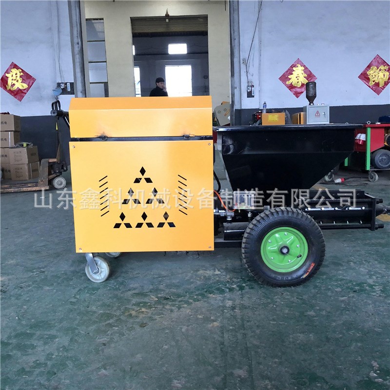 711砂浆喷涂机 建筑工程用水泥喷浆机 511内外墙全自动砂浆喷涂机