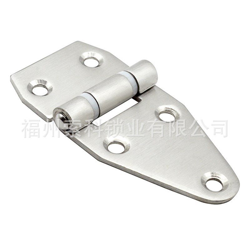 CL107-1A不锈钢304加厚承重合页 工业重型电箱柜折叠静音缓冲折页