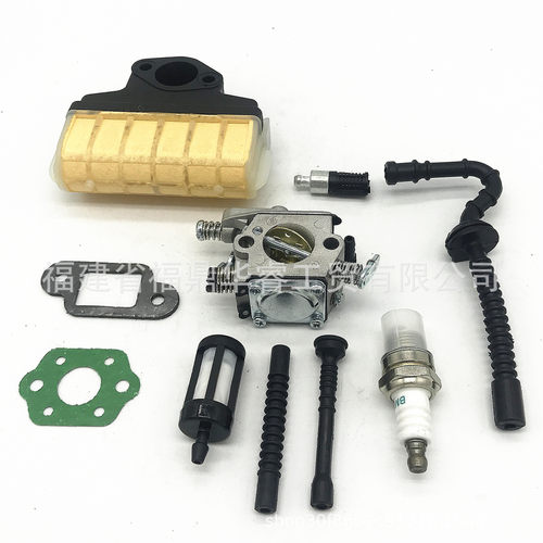 高品质化油器MS210 230 MS250配件含油管 油滤 橡胶 空滤 垫片等