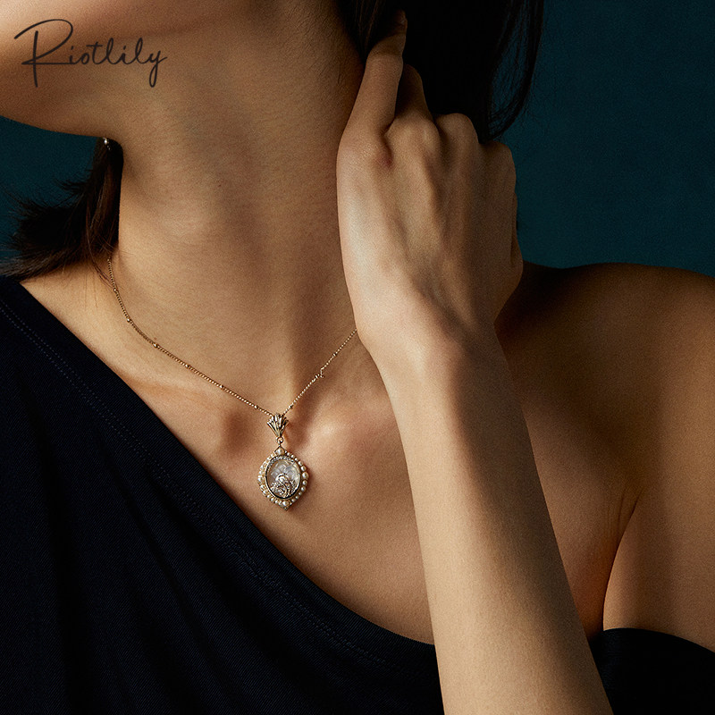 Riotlily/艾特里里人鱼之泪系列项链春季礼物复古风秋选臻品
