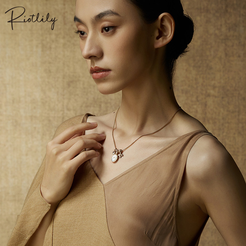 【灵超同款】Riotlily/艾特里里×大英博物馆战马系列项链气质