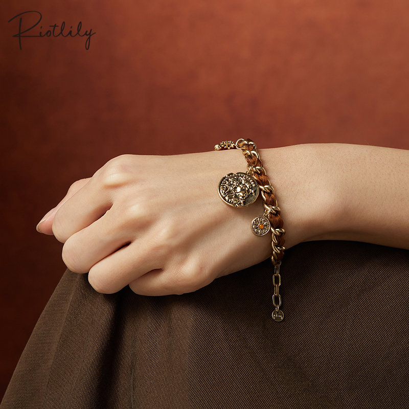 Riotlily/艾特里里莱奥娜系列手链轻奢复古2025送女友圣诞礼物