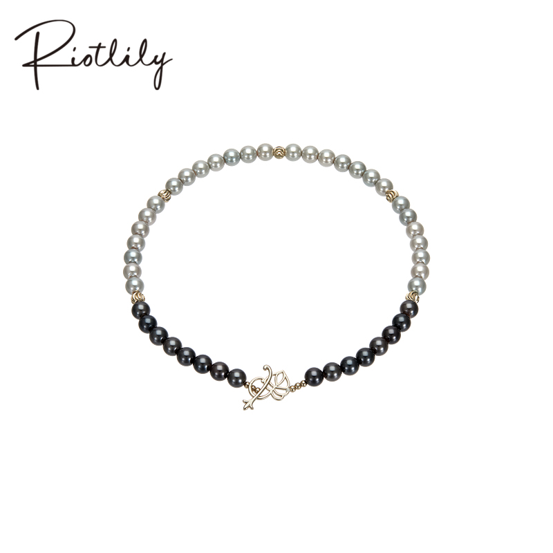 Riotlily仿珍珠串珠工艺