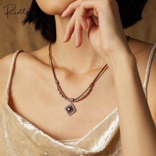 Riotlily/艾特里里游牧猎歌系列项链时尚女款女王节礼物
