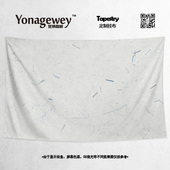 复古做旧风格 纹理印花网红氛围感家居墙壁装 饰海报加绒背景布挂布