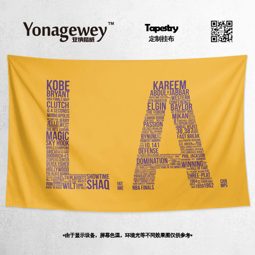 lakers洛杉矶湖人队墙壁