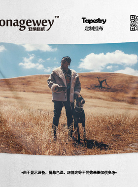 Travis Scott特拉维斯斯科特说唱歌手同款周边装饰背景墙海报挂布