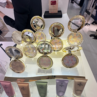 现货日本专柜购入 Elegance澳尔滨e大饼家庭装27g便携装8.8g粉饼