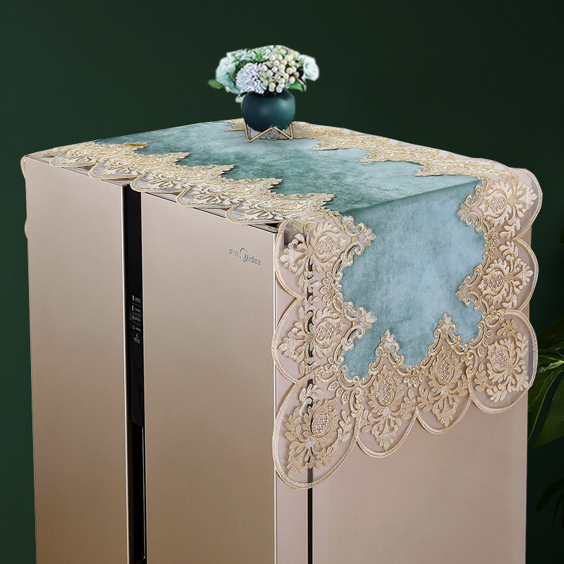 北欧风布艺加厚多用冰箱盖巾