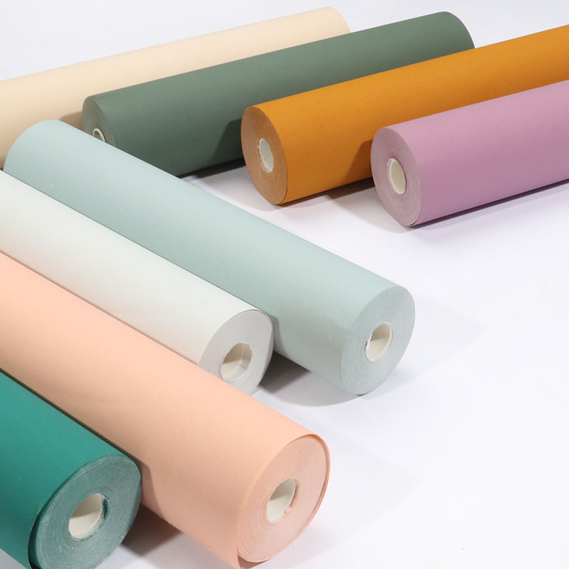 宛陵素彩蜡染宣纸长卷半生半熟书法专用纸仿古色黄色纯彩色卷轴20米大中小楷行草篆隶国展比赛投稿书法作品纸 - 封面