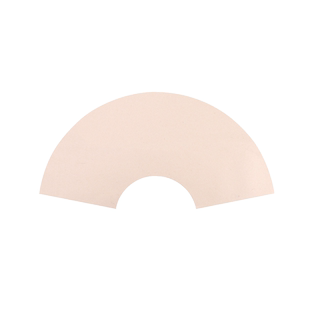 宛陵纸庄空白扇面纸古制褚皮半生半熟宣纸小楷书法专用纸仿古皮纸圆形斗方团扇镜片画芯纸书法国画作品纸批发