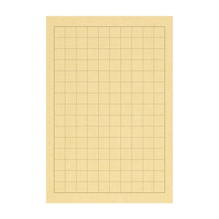 宛陵蜡染细麻纹日课纸麻布纹复古做旧宣纸小楷中楷书法专用纸半生半熟毛笔书法作品纸方格竖格小楷加厚练习纸