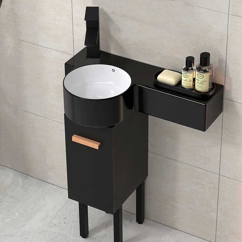 陶瓷挂盆小户型墙角洗手盆