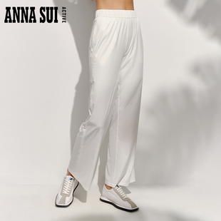 抗UV50 ANNA 防晒 凉感微喇梭织长裤 安娜系列 SUI安娜苏运动 经典