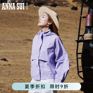 冲锋衣 全能防护轻量户外防风防水时尚 ANNA SUI安娜苏运动明星同款