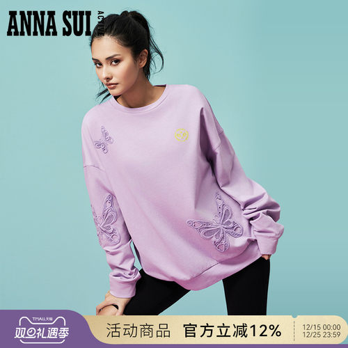 ANNASUI女士长袖卫衣t恤