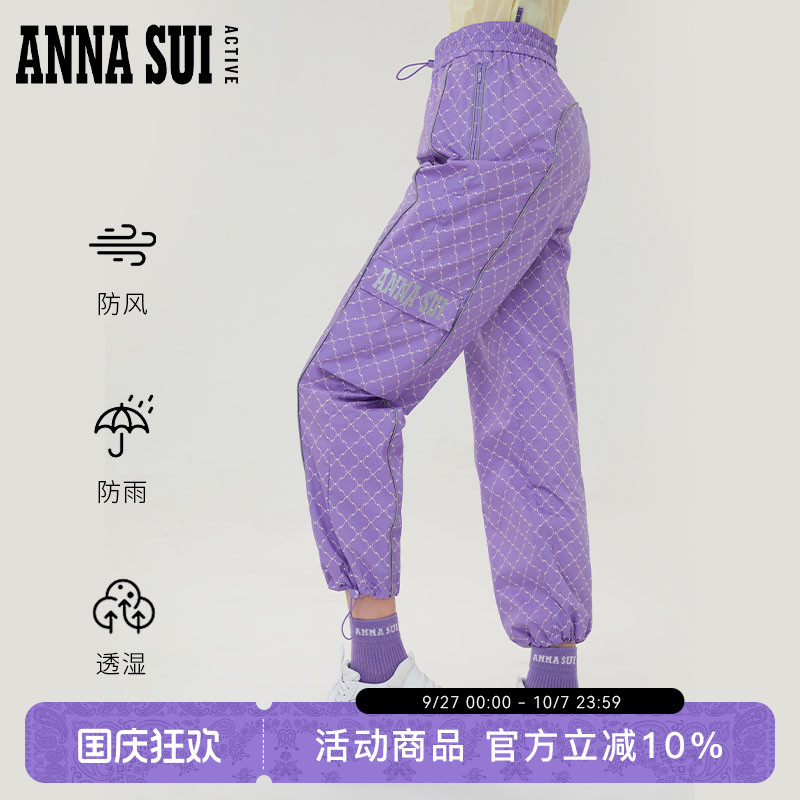 工装裤女运动裤Annasui防水