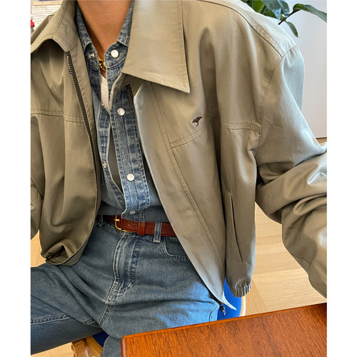 三所vintage抗皱改良夹克