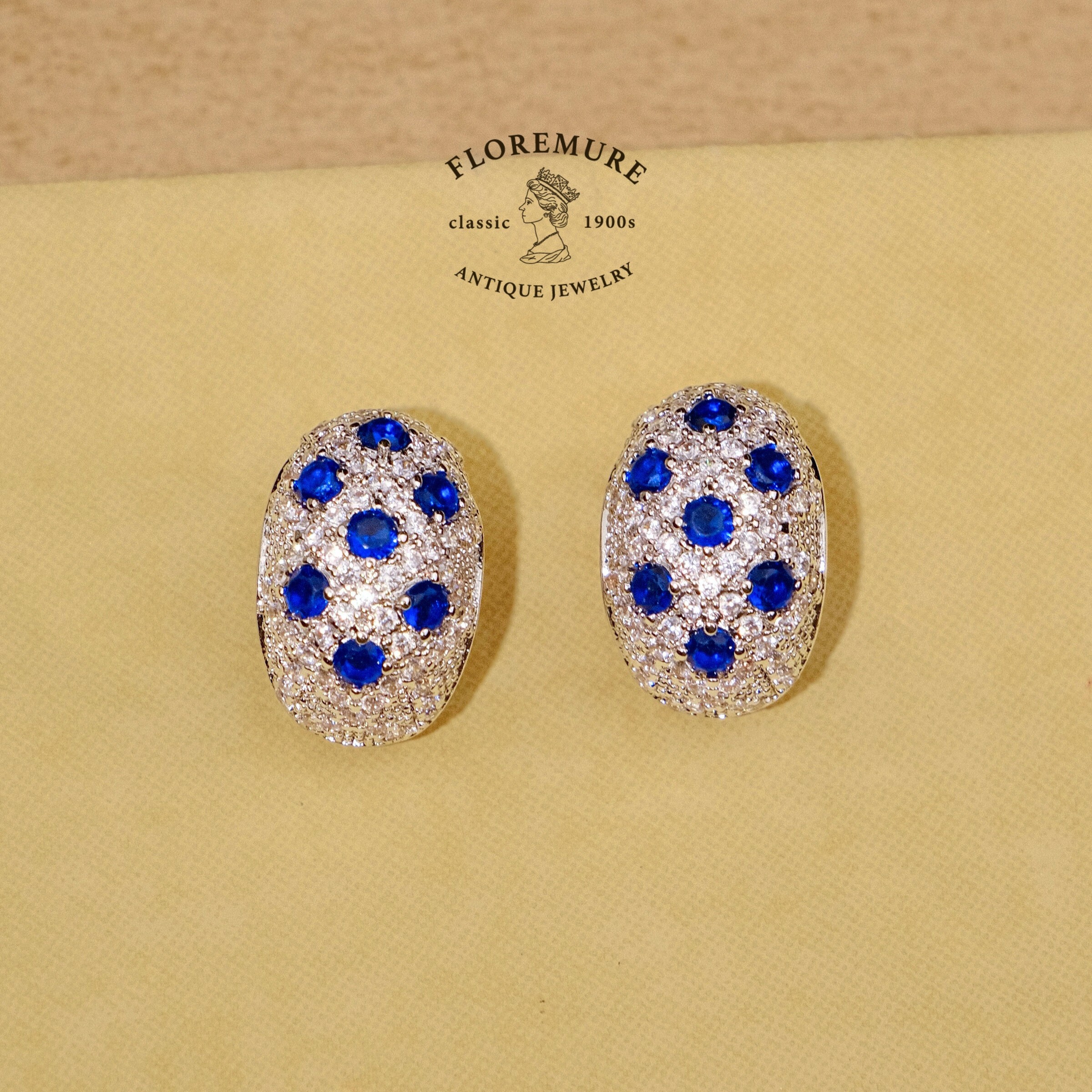 C@rtier古董珠宝C圈耳饰密镶闪耀