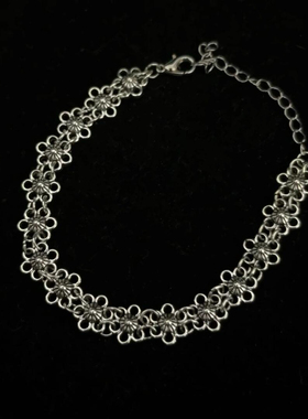 Vintage古着 full-blown flowers手链