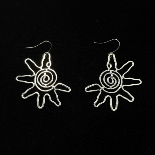 Vintage古着 Circle of the sun耳饰