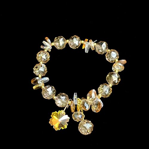 Vintage古着 Lucent Honey Gem手串