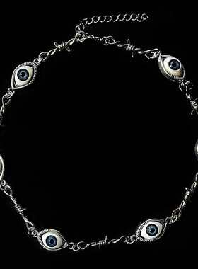 Vintage古着 Six Eyes 哥特项链