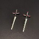 Sword耳饰 Dancing Vintage古着 Double