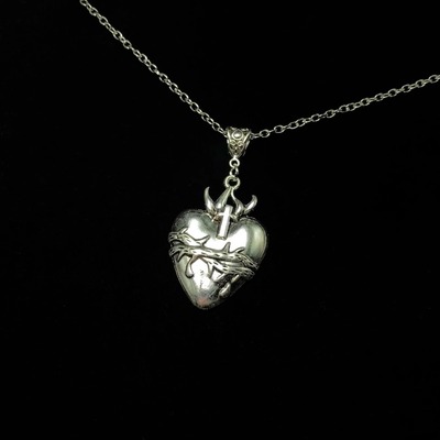 Vintage古着 The heart of thorns项链