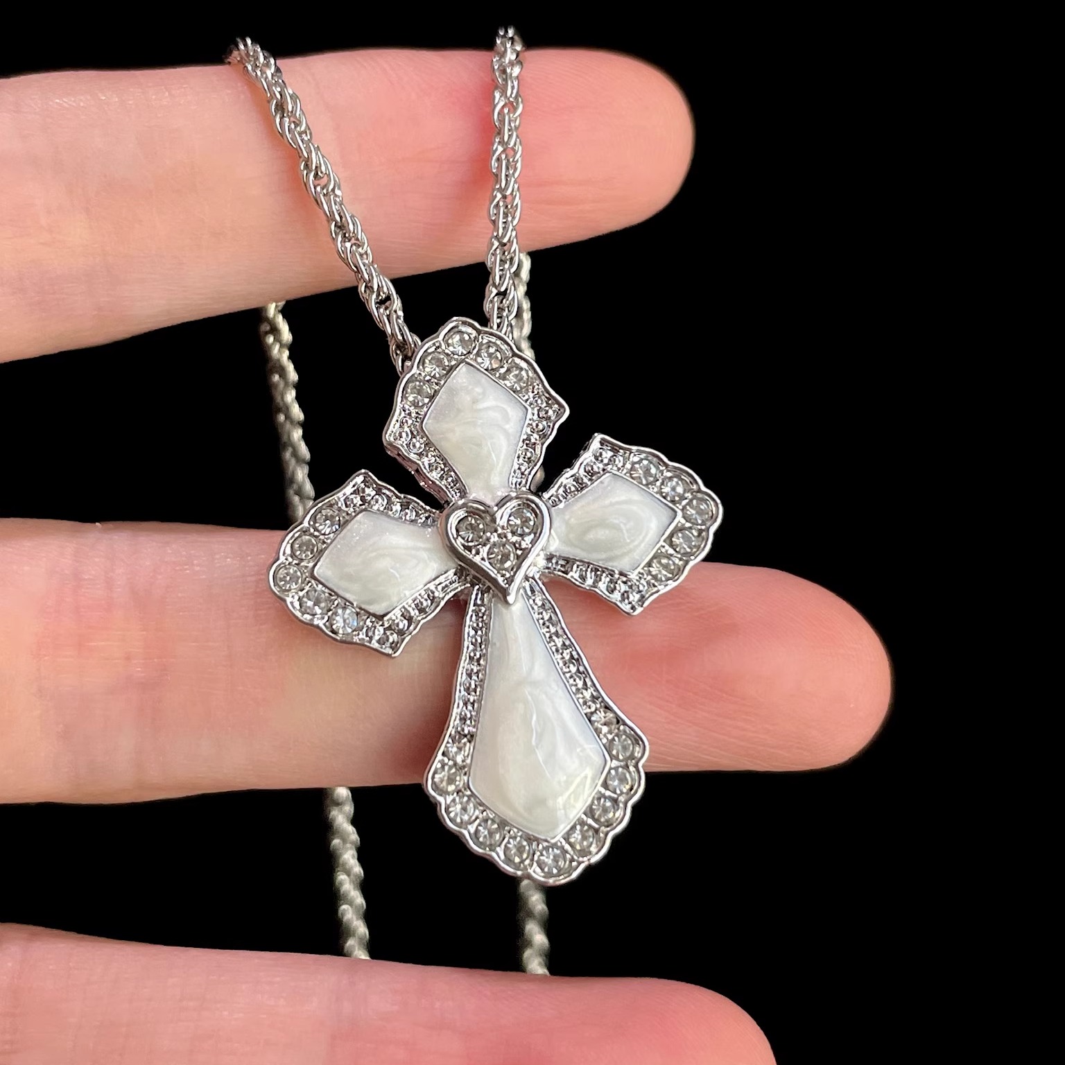 Vintage古着 Cross Messenger项链