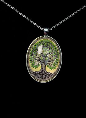 Vintage古着 The tree of life项链