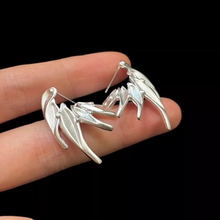 Vintage古着 Ocean Texture耳饰