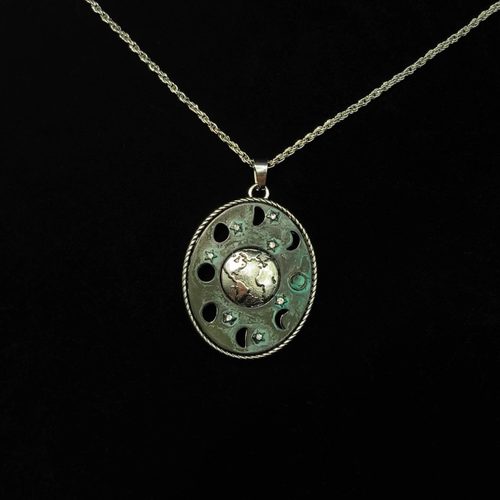 Vintage古着 Our planet and the stars项链