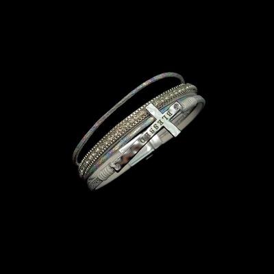 Vintage古着 Leather cross手环