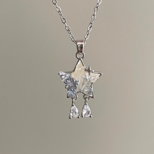 Tear Vintage古着 Star Drop项链 The