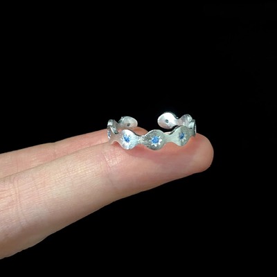 Vintage古着 Starblaze Blue Scar戒指