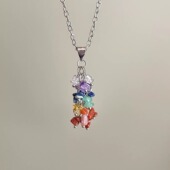 Vintage古着 Bohemian gravel项链