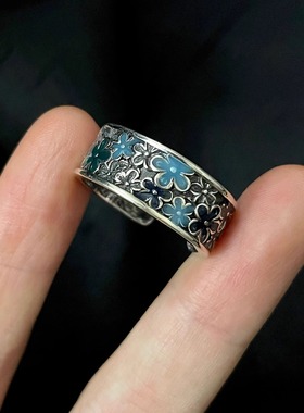 Vintage古着 Medieval plum blossoms戒指