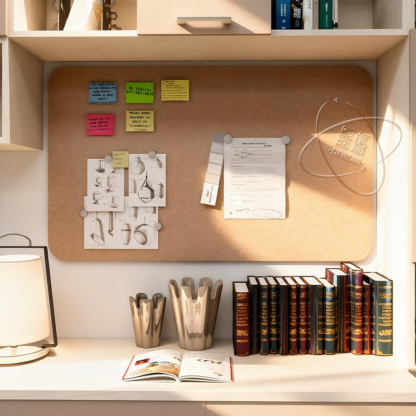 毛毡板墙贴照片墙展示墙背景板