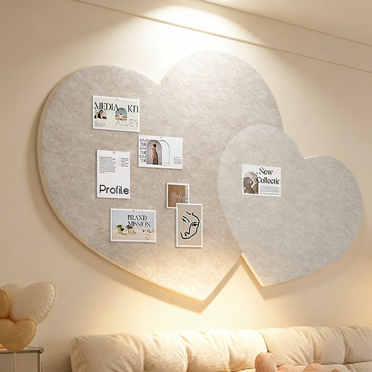 毛毡板墙贴拍立得照片墙展示板客厅玄关爱心形状背景板免打孔墙面装饰相册相框毛毡不伤墙留言板愿景板墙贴,文具电教/文化用品/商务用品,软木板/照片板/毛毡板,淘宝优惠券,粉丝福利购,淘宝优惠卷