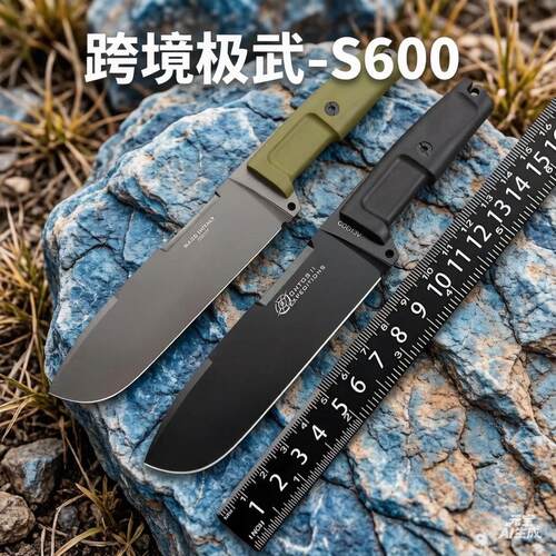 露营户外代杜宾犬小刀专用刀4厨房直刀救援刀锋利高硬度便携小刀