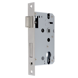 5850锁体不锈钢58锁体长180联动功能重弹簧铜锁体分体锁圆头锁体