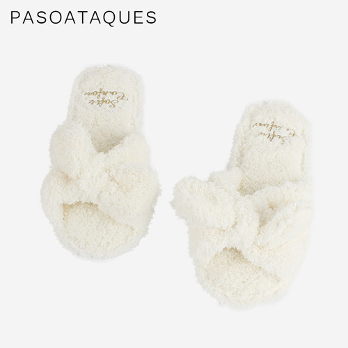 毛绒少女心可爱风居家地毯拖鞋