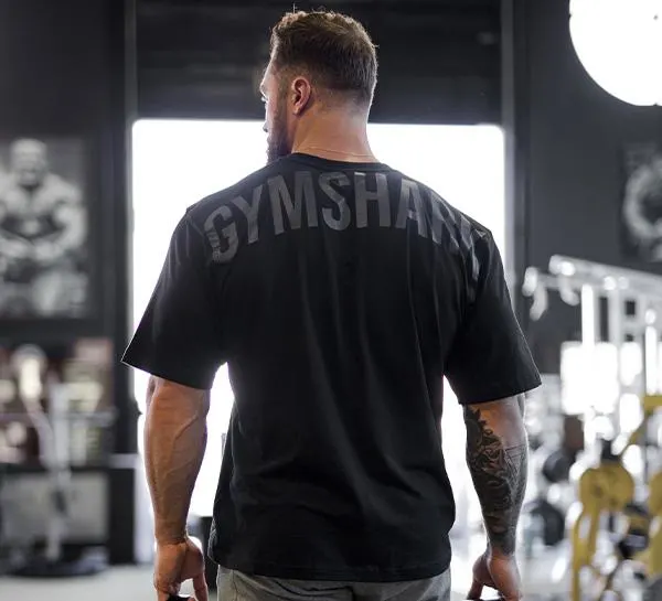 超舒适GYMSHARK圆领短袖