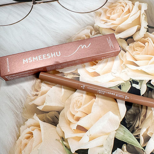 MSMEESHU蜜束双拼立体卧蚕笔双头眼妆下至持久不晕染自然立体极细